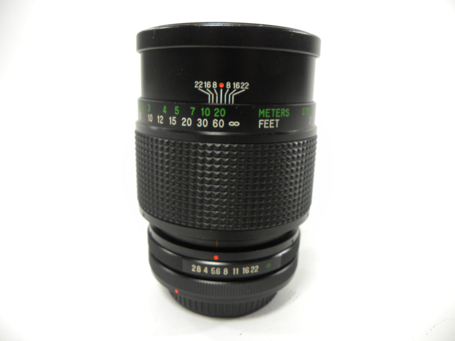 Vivitar Auto Telephoto Close Focusing 135mm f2.8 Canon FD Mount