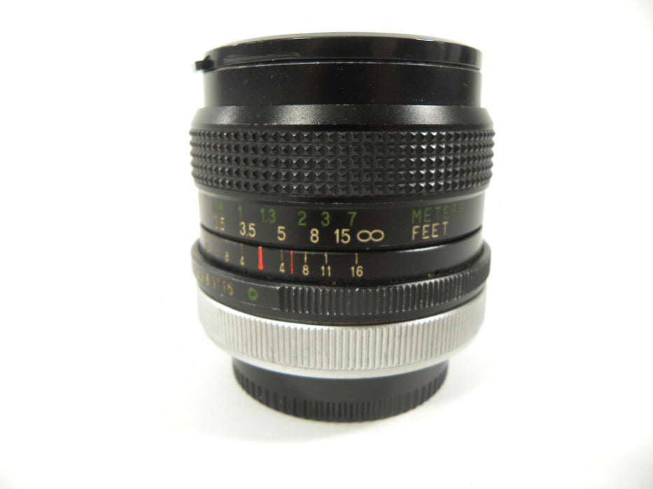 Vivitar Auto Wide-Angle 24mm f2 Canon FD Mount lens