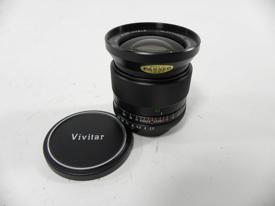 Vivitar Auto Wide-Angle 28mm f2.5 M42 Mount