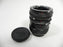 Vivitar Extension Tube Set AT-5 12,20,36mm