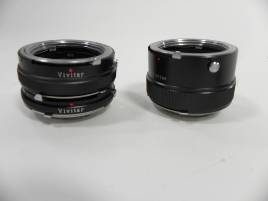 Vivitar Extension Tube Set AT-5 12,20,36mm