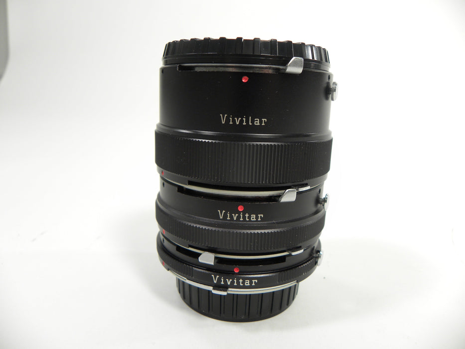 Vivitar Extension Tube Set AT-5 12,20,36mm