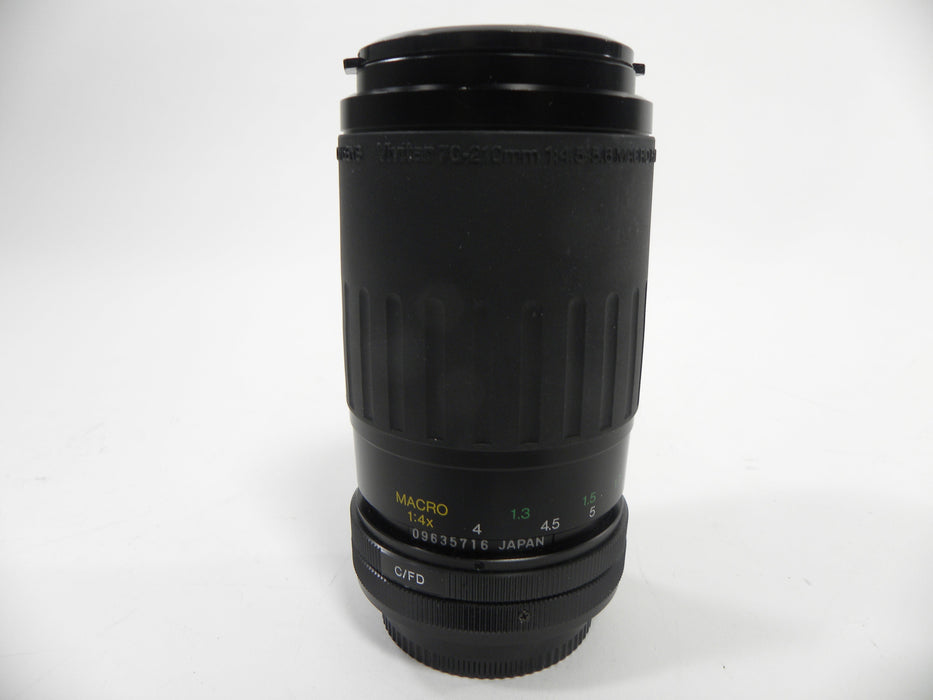 Vivitar Macro Focusing Zoom 70-210mm f4.5-5.6 Canon FD Mount