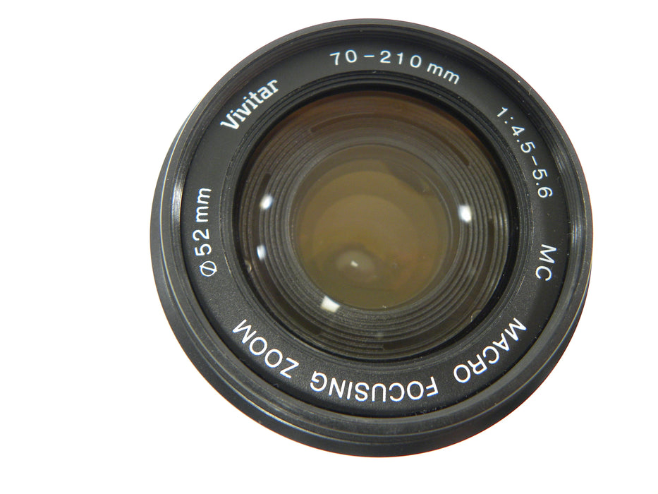 Vivitar MC Macro Focusing Zoom 70-210mm f4.5-5.6 Minolta MD Mount