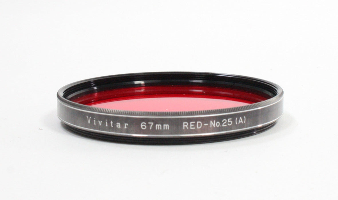 Vivitar Red No. 25 (A) 67mm  Filter