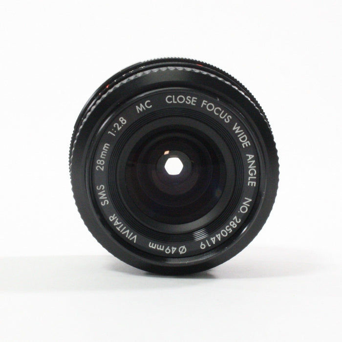 Vivitar SMS 28mm f/2.8 MC lens for Minolta MD Mount
