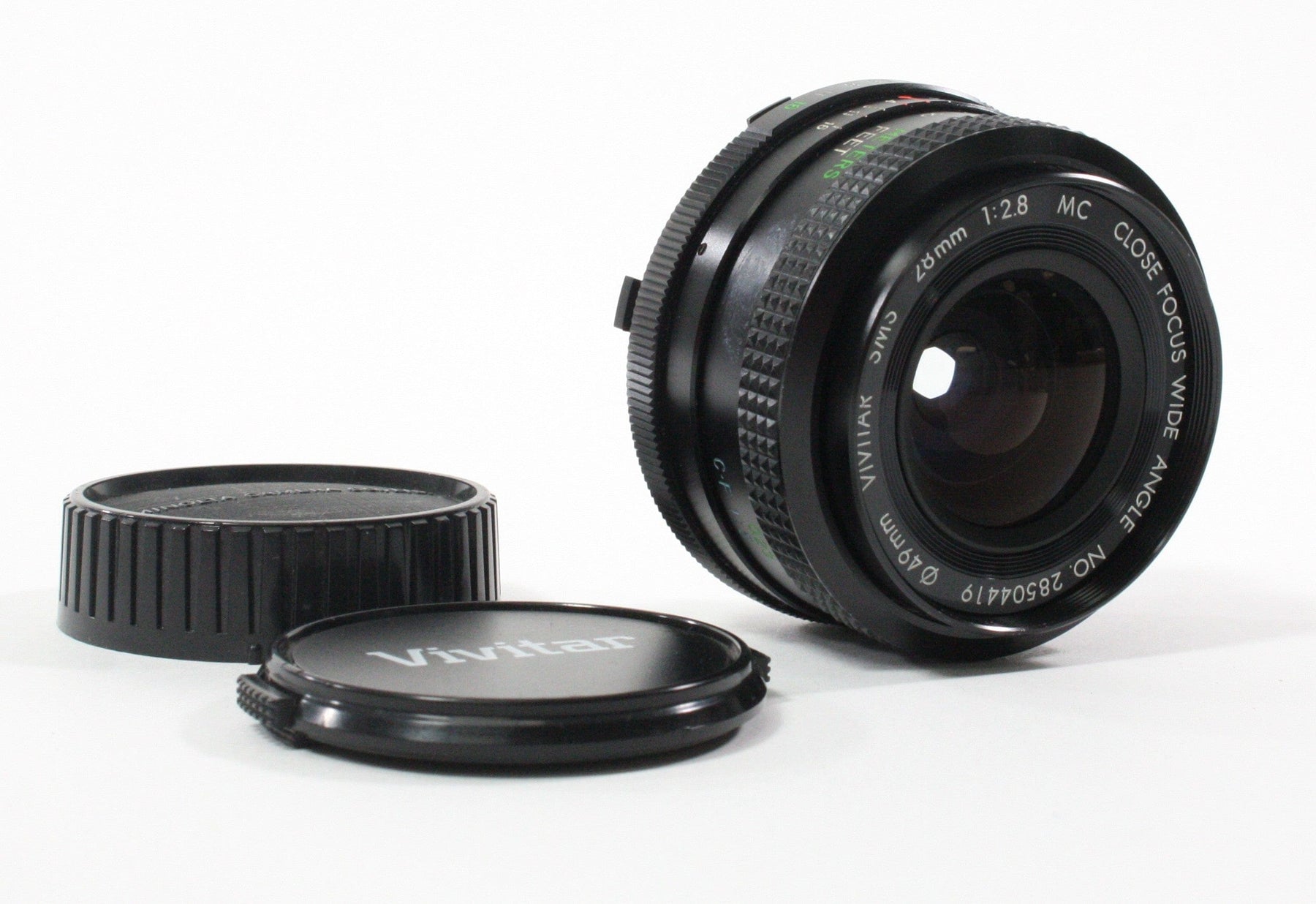 Vivitar SMS 28mm f/2.8 MC lens for Minolta MD Mount