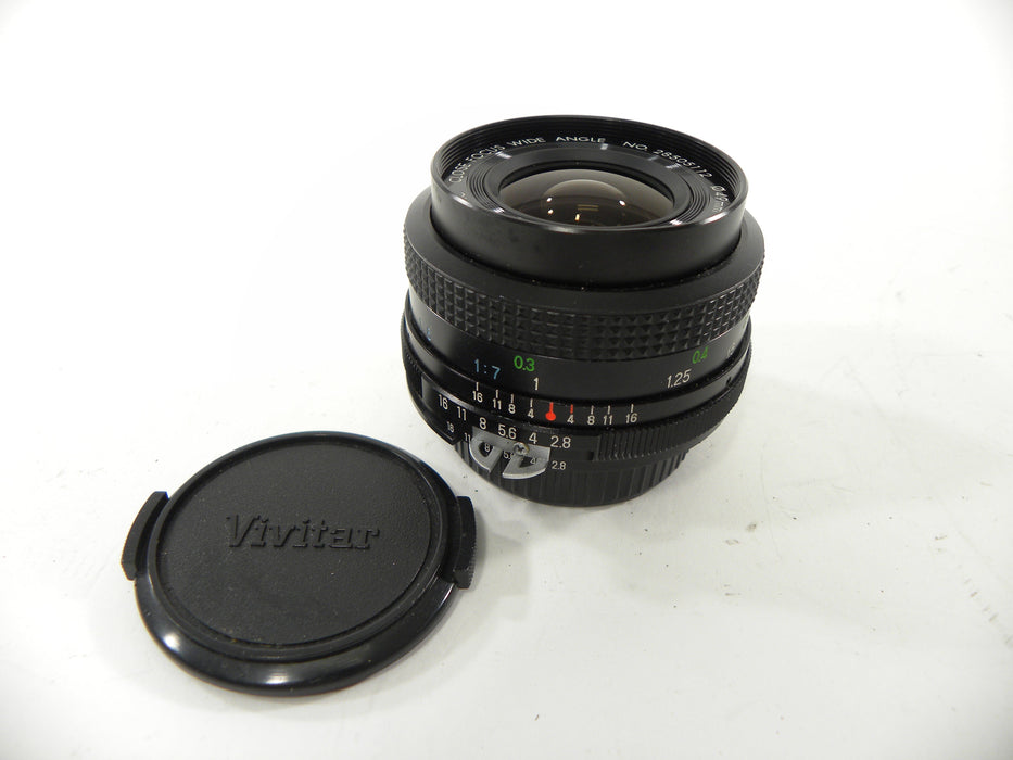 Vivitar SMS MC Close Focus Wide Angle 28mm f2.8 Nikon F Mount