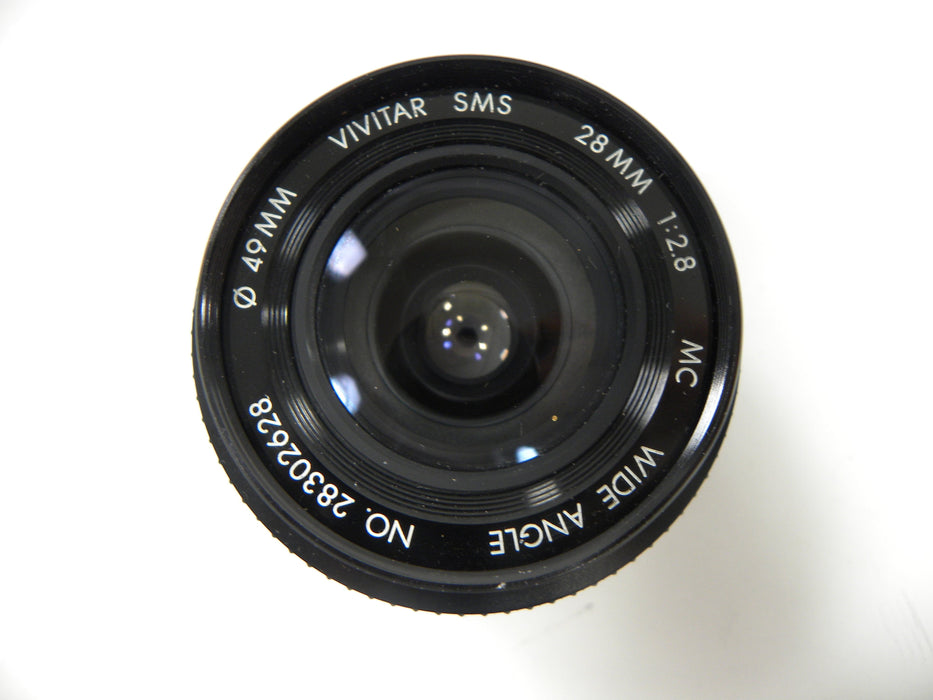Vivitar SMS MC Wide Angle 28mm f2.8 Minolta MD Mount