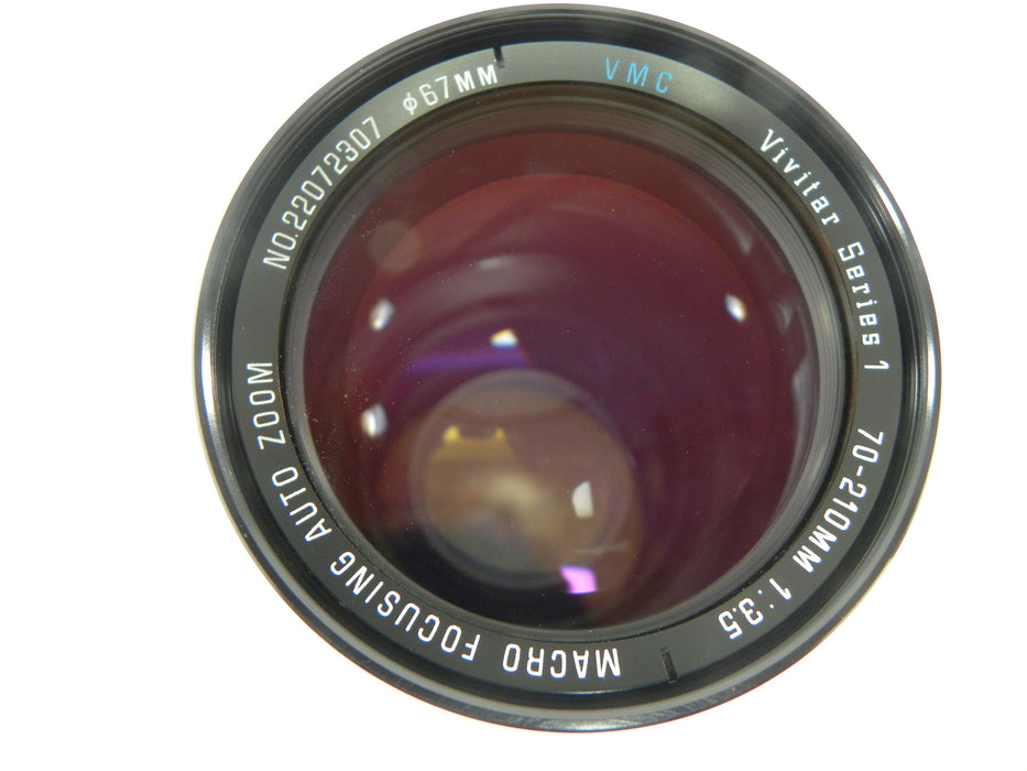 Vivitar VMC Series 1 70-210mm f3.5 Macro Focusing Auto Zoom Canon FD mount