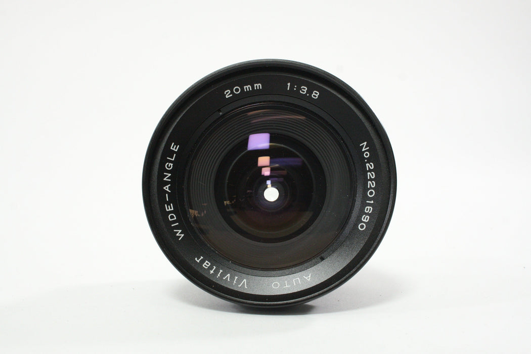 Vivitar Wide-Angle 20mm f/3.8 Lens for M42 Mount