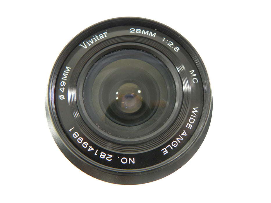 Vivitar Wide Angle 28mm f2.8 Canon FD Mount