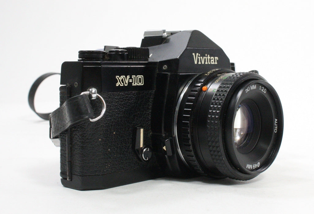 Vivitar XV-10 35mm SLR Camera with 50mm f/2.0 Lens (AS-IS)