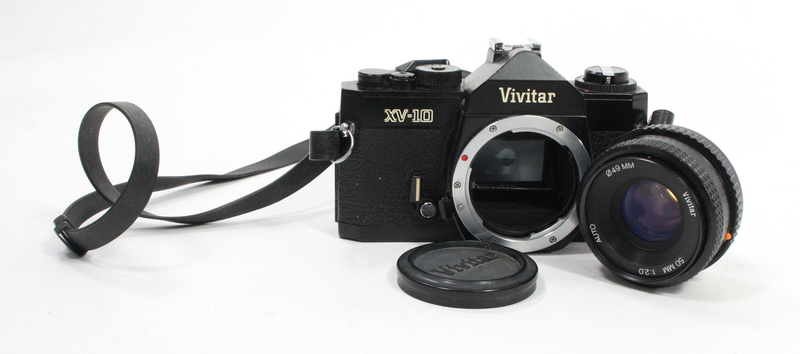 Vivitar XV-10 35mm SLR Camera with 50mm f/2.0 Lens (AS-IS)