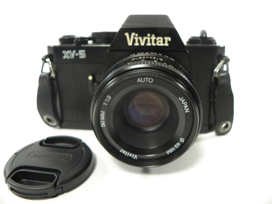 Vivitar XV-5 35mm SLR w/Vivitar 50mm f1.9