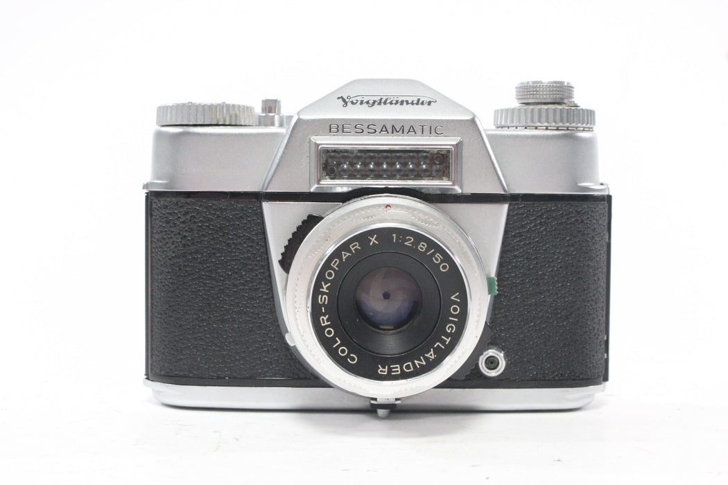 Voightland Bessamtic with Skoper 50mm f/2.8 Lens and Case AS-IS