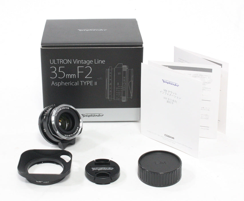 Voightlander 35mm f/2 II Ultra Lens for Leica M Mount