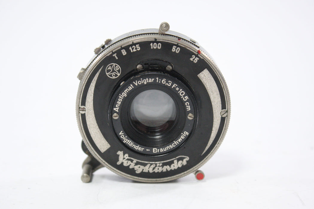 Voigtlander Voigtar 10.5cm f/6.3 Lens