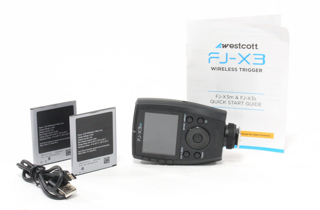 Westcott FJ-X3M Flash Trigger with Extra battery