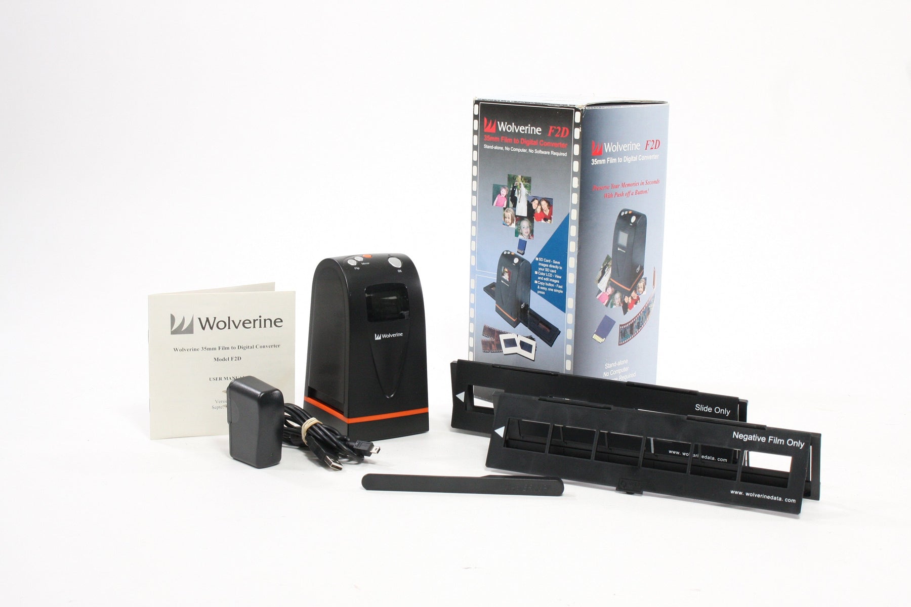 Wolverine F2D 35mm Film to Digital Converter