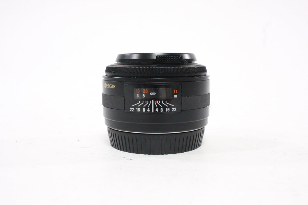 Yashica 50mm f/1.8 AF Lens for Contax/Yashica Mount