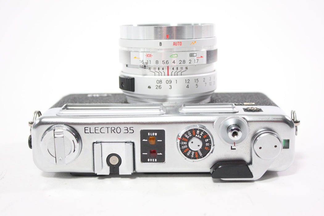 Yashica Electro 35 35mm Rangefinder Camera  AS-IS