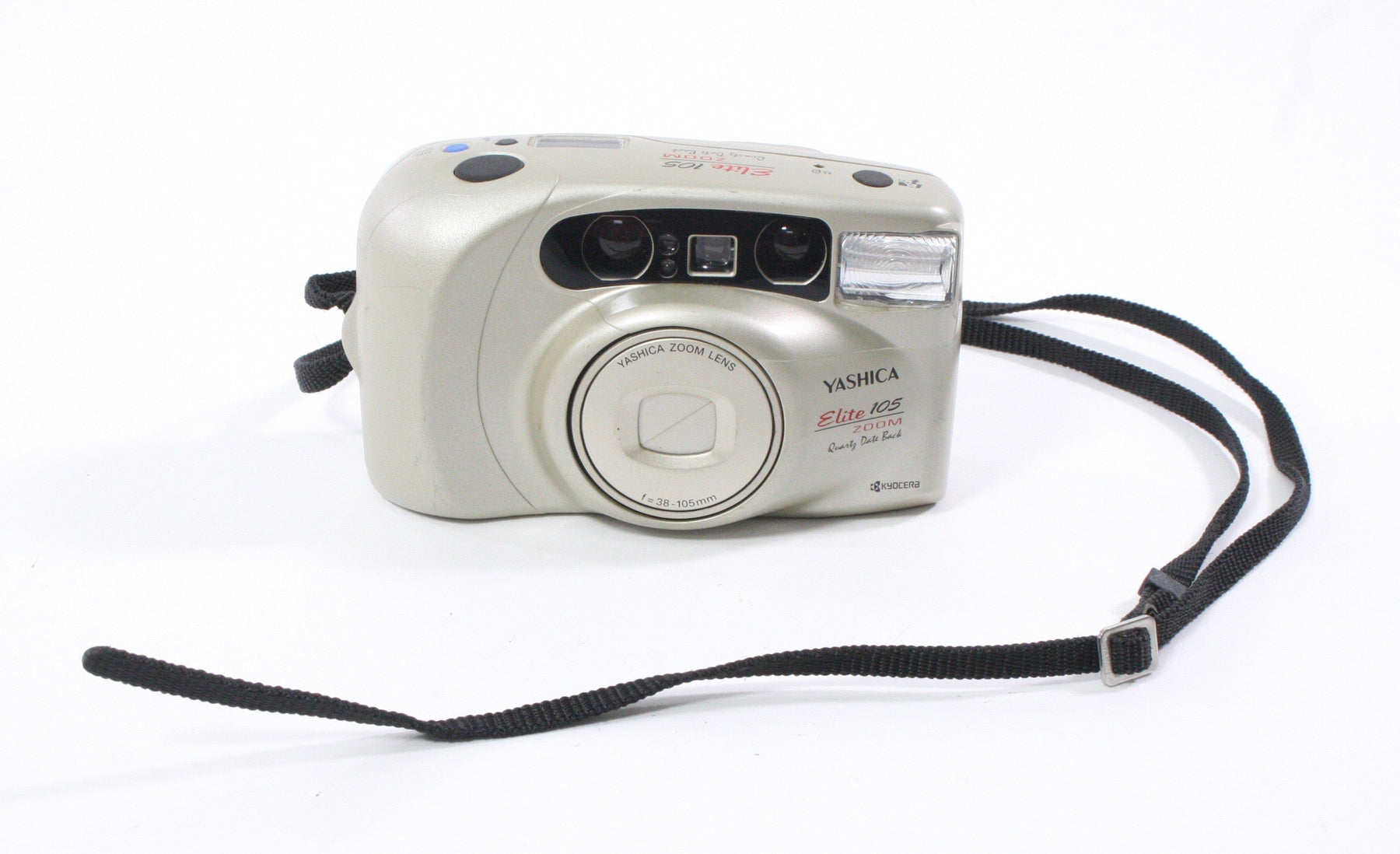 Yashica Elite 105 Zoom Quartz Date Bak Kyocera 35mm Camera