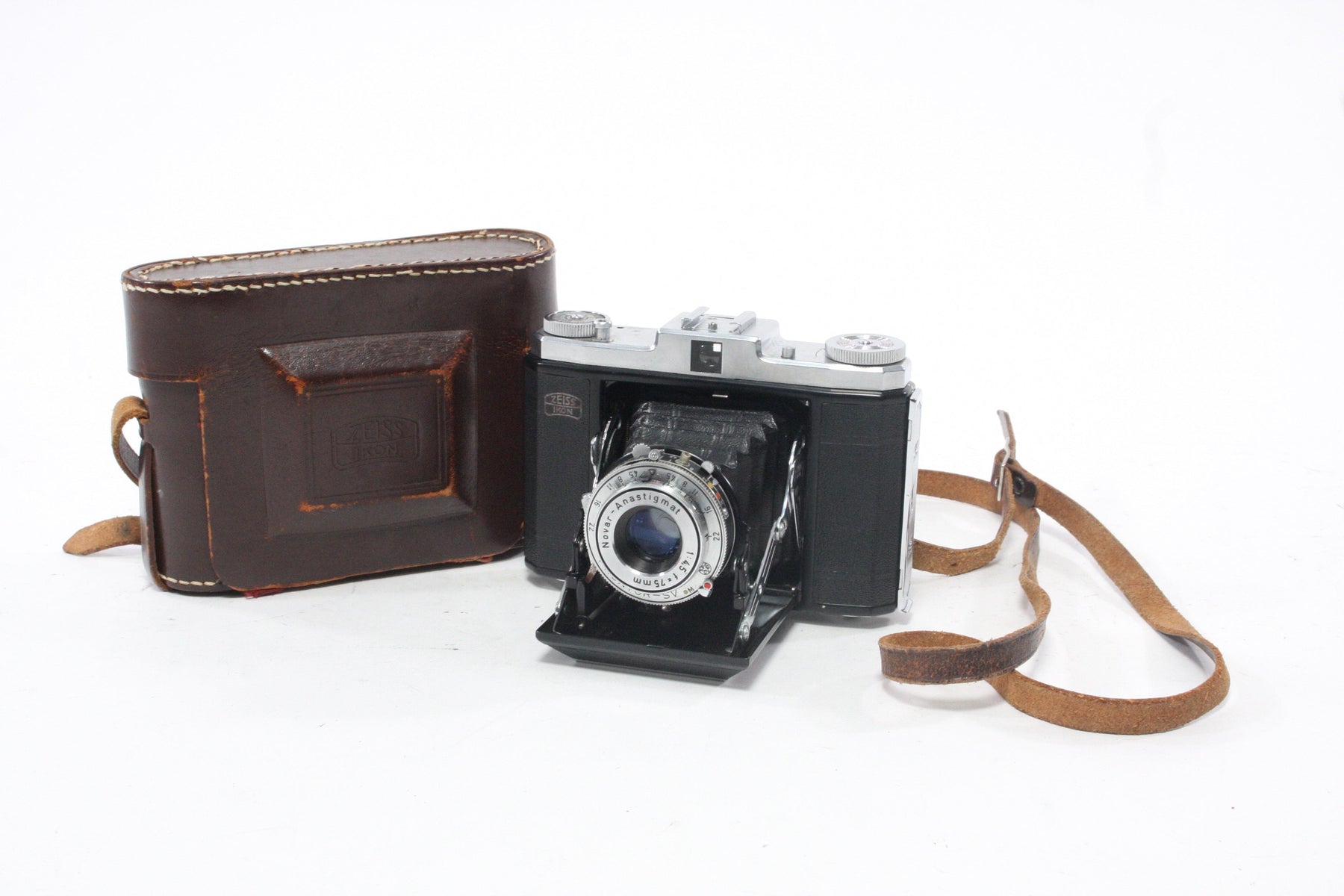 Zeiss Ikon Ikonta 523/16 with 75mm f/4.5 Lens AS-IS