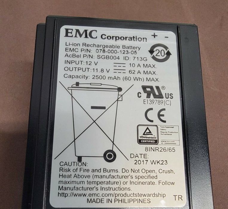 078-000-123 EMC Battery Backup Unit for VNX2 VNX5400 EMC