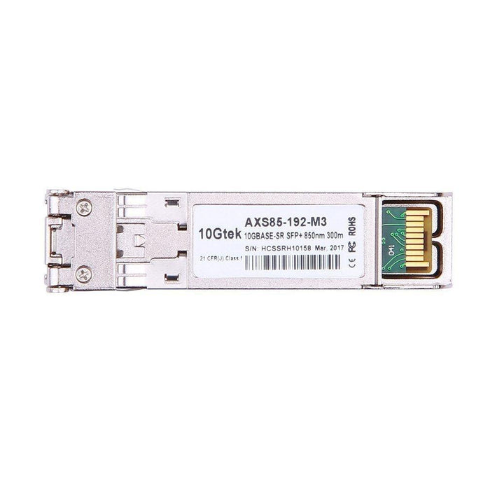 10 Gigabit SFP+ LC Multi-Mode Transceiver, 10GBASE-SR Module for HPE JD092B (850nm, DDM, 300m)-FoxTI