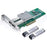 10Gtek for Intel E10G42BTDA 82599ES Chip 10GbE Ethernet Converged Network Adapter X520-DA2/X520-SR2, PCI-E X8 Dual SFP+ Port-FoxTI