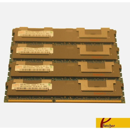 16GB (4X4GB) MEMORIA FOR DELL POWEREDGE T410 T610 R610 R710 R715 R810 R815 R915-FoxTI