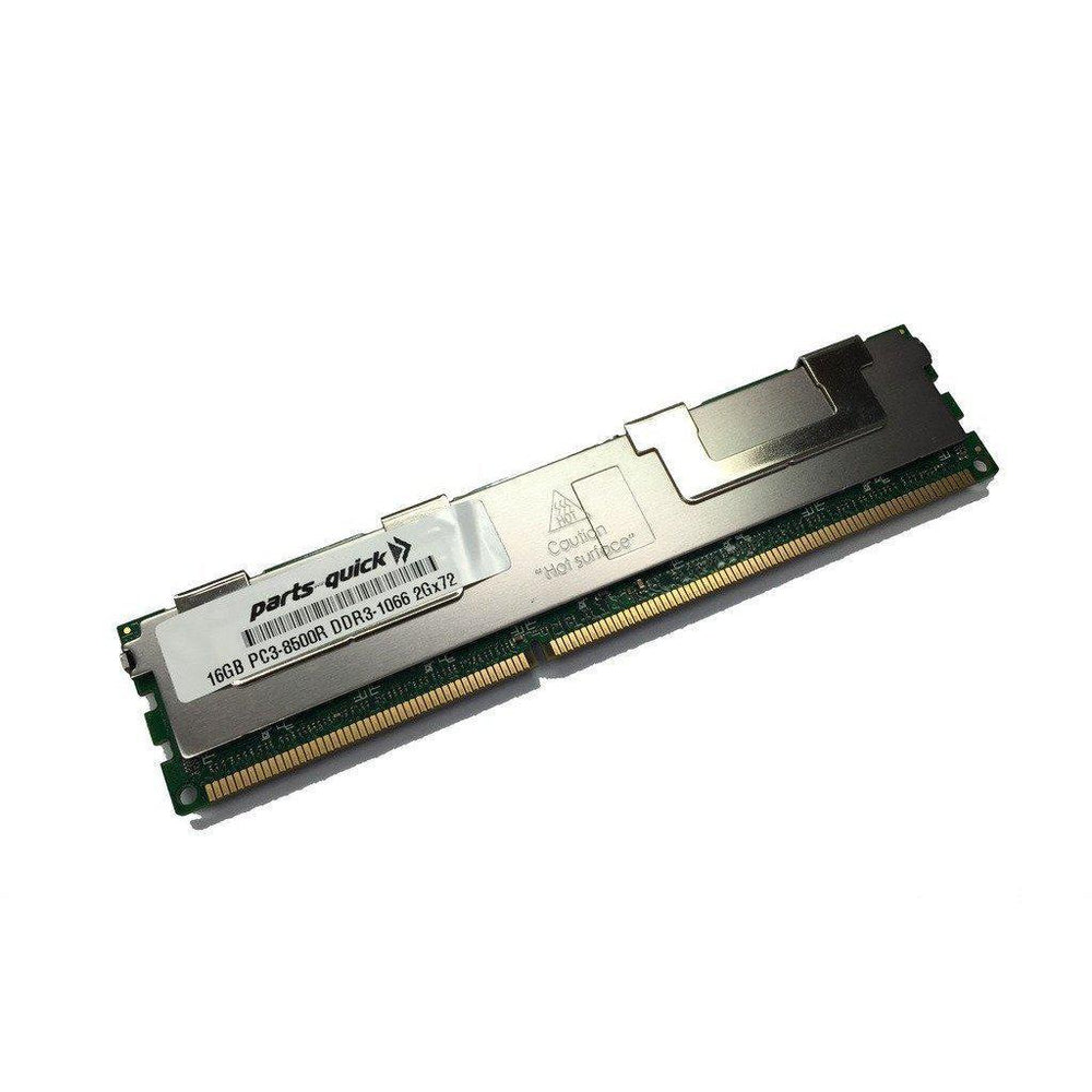16GB Memory for IBM System x3500 M3 7380 PC3-8500 QUAD RANK RDIMM-FoxTI