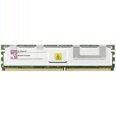 2GB kingston DDR2-667 PC2-5300F Dual Rank 2Rx4 ECC Fb-dimm RAM KVR667D2D4F5 / 740617091366-FoxTI