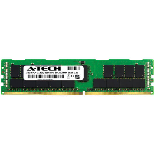 32GB PC4-21300 DDR4 ECC REG 2Rx4 Memory RAM for Nutanix NX-8035-G6 - MFerraz Tecnologia