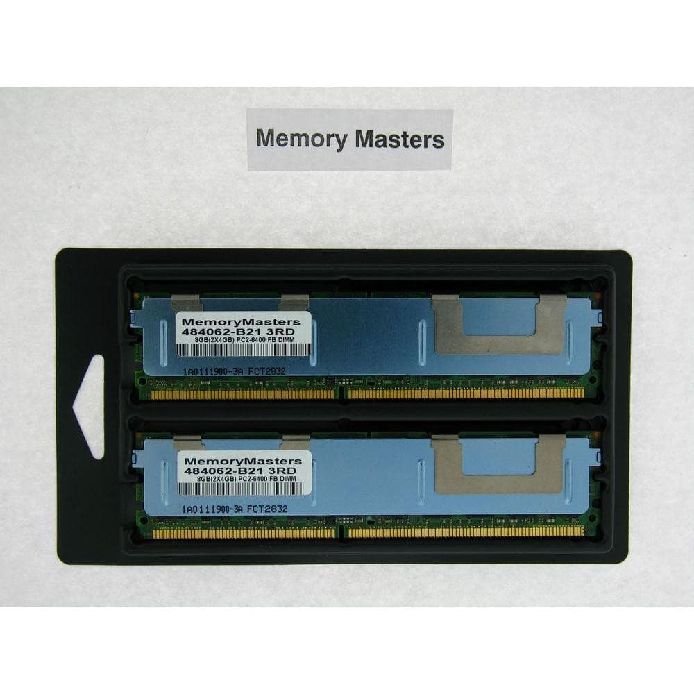 484062-B21 8GB 2x4GB PC2-6400 Memory FBDIMM HP xw8600 2RX4-FoxTI