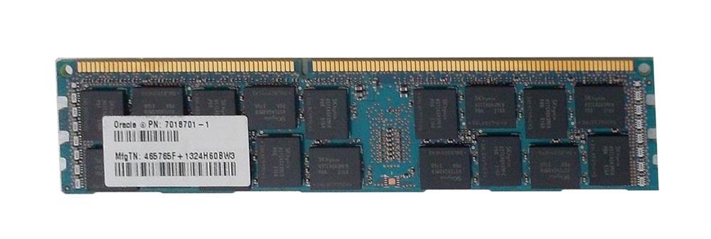 7018701 Oracle 16GB DDR3 Registered ECC PC3-12800 1600Mhz 2Rx4 Memory 70000001871