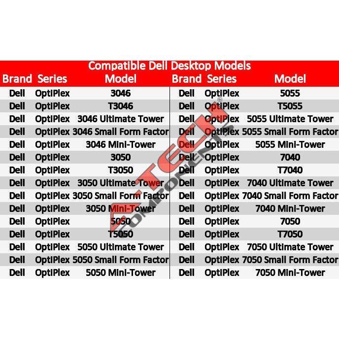 8GB Module For Dell OptiPlex Desktops T 3046 3050 5050 5055 7040 7050 Ram Memory-FoxTI
