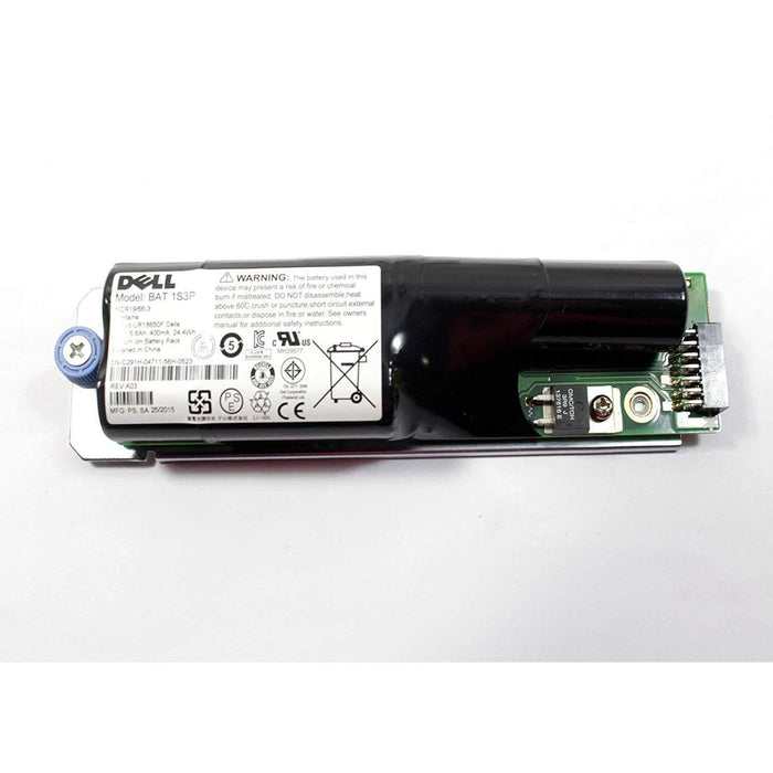Bateria Dell Powervault MD3000Raid Back-Up Battery JY200 C291H 2.5V 6.6Ah 400mA BAT_1S3P 24.4Wh UR18650F-FoxTI