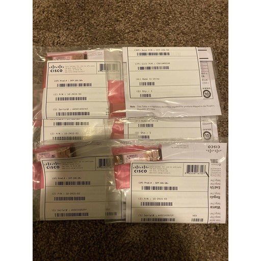 CISCO SFP-10G-SR TRANSCEIVER MODULE GBIC-FoxTI