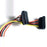 Cabo Genuine Dell 233TD PowerEdge T110 4-Drop SAS SATA Cable CN-0233TD, 0233TD-FoxTI
