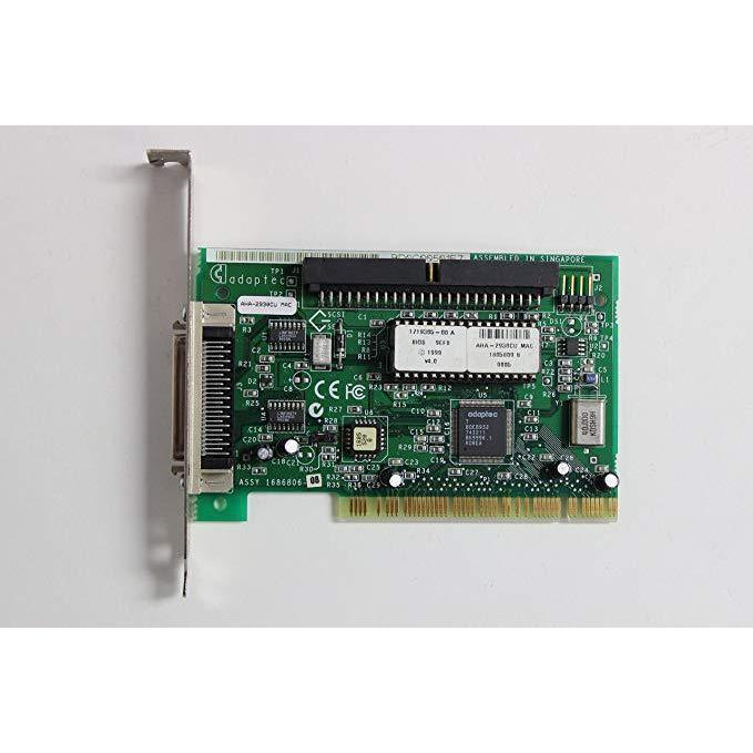 ADAPTEC AHA-2930CU MAC PCI SCSI CONTROLLER ADAPTER CARD, 1686806-16, FAB 1686807-00 REV C-FoxTI