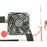 Cooler FOR HP ML110 G6 chassis rear fan 576930-001 572335-001 - MFerraz Tecnologia