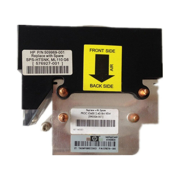 Cooler Fan cooling Server CPU Radiator 509969-001 For ProLiant ML110 G6 ML310 G6 Heatsink Fan 576927-001 509969-001 576927-001 Genuine