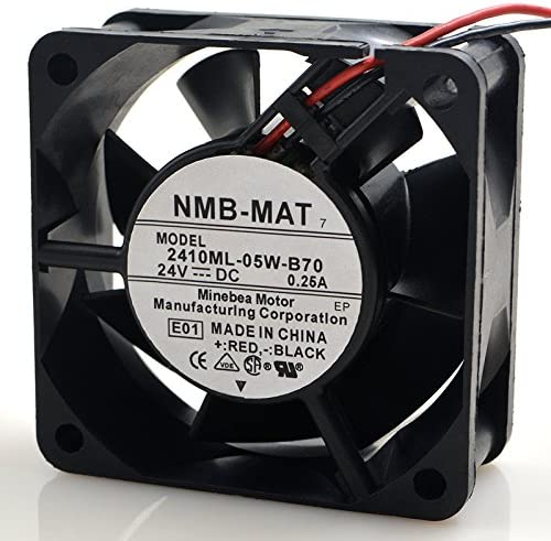 Cooler NMB TECHNOLOGIES - 2410ML-05W-B70-B00 - AXIAL FAN, 60MM, 24VDC, 190mA NMB TECHNOLOGIES