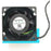 Cooler Replacement New CPU Cooling Fan for HP ProLiant DL180 G6 P4300 G2 Series Fan 519199-001 530748-001 Fan-FoxTI