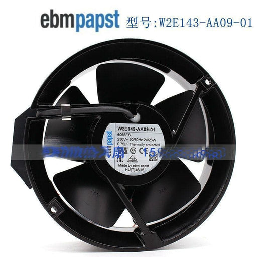 Cooler ebmpapst W2E143-AA09-01 17251 230V 0.12A high temperature fan-FoxTI