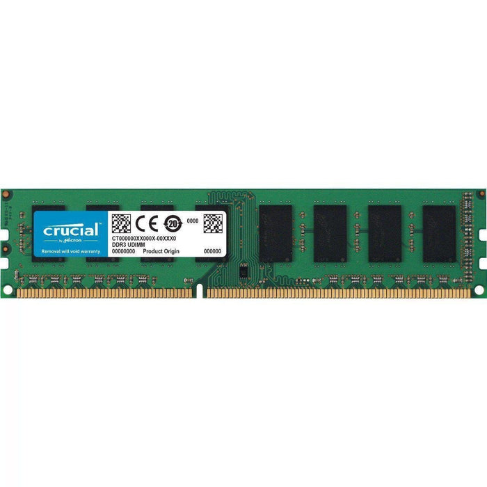 Crucial 8GB Kit (4GBx2) DDR3L 1600 MT/s (PC3L-12800) Unbuffered UDIMM Memory CT2K51264BD160B-FoxTI