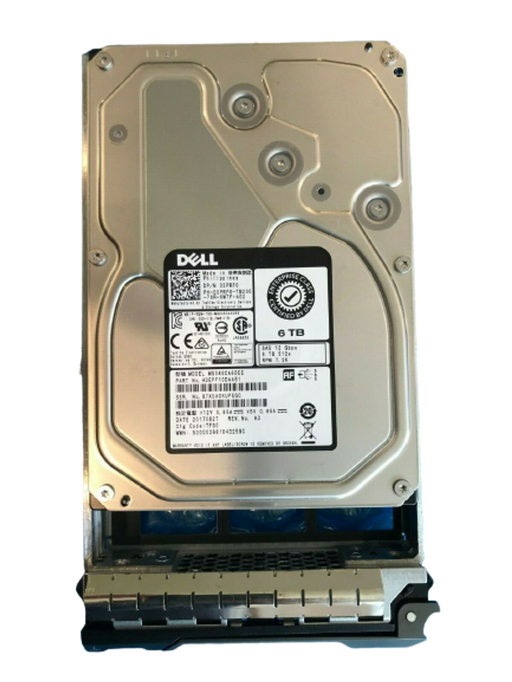 DELL 03PRF0 MG04SCA60EE  6TB 12G 7.2K LFF 3.5" SAS HDD R710 R720 R730 R430 3PRF0 Dell