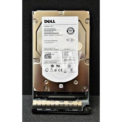 Dell 15K.7 F617N 0F617N 300GB 15K 6Gbps 3.5" SAS Hard Drive ST3300657SS W/Tray-FoxTI